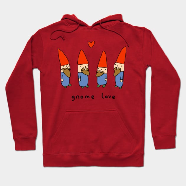 Gnome Love Hoodie by Sophie Corrigan